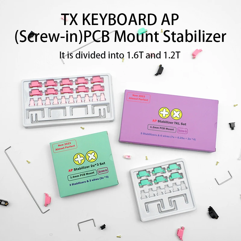 TX KEYBOARD AP 1.2T PCB Stabilizer (مدخل المسمار)