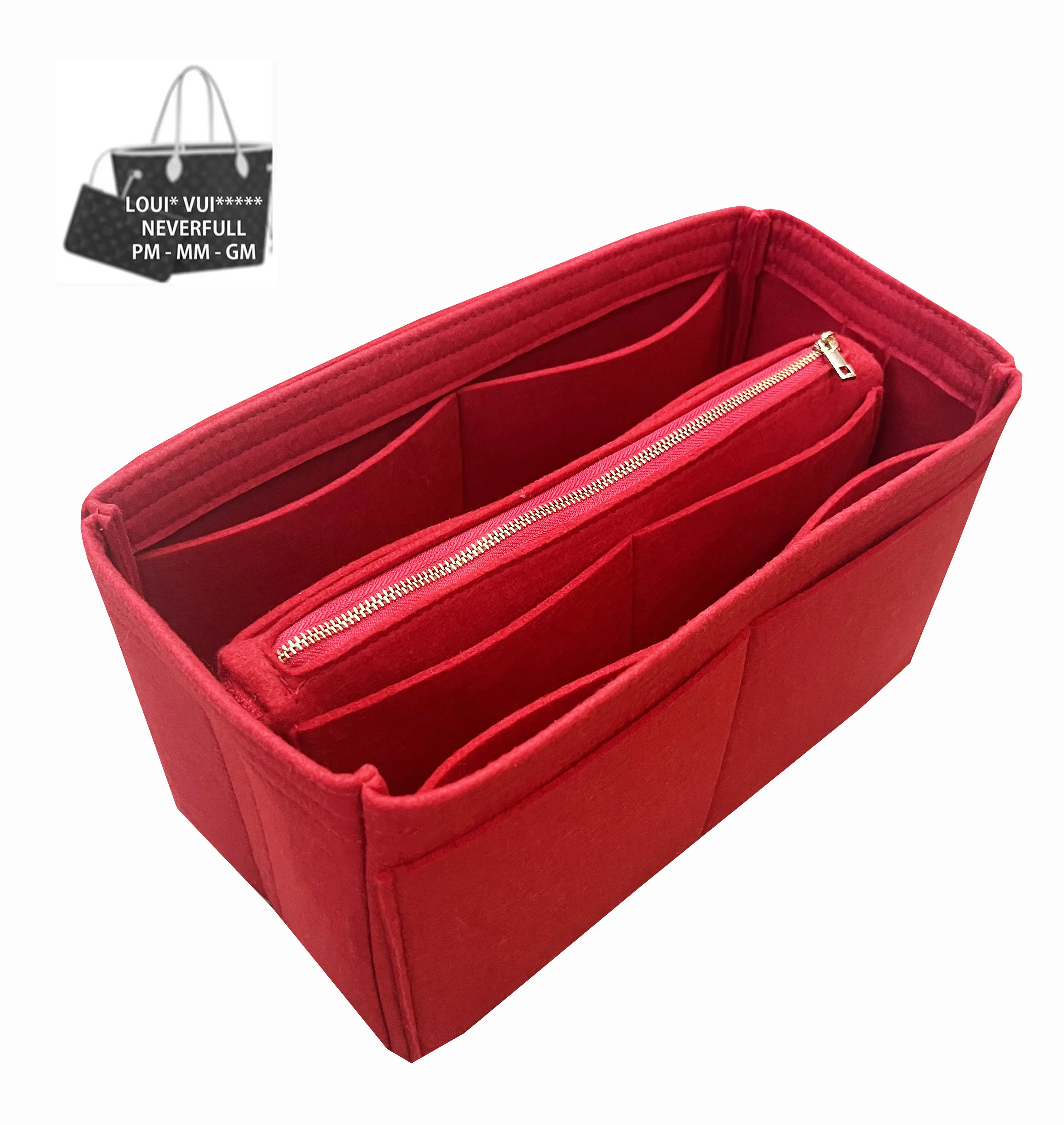 Для Neverfull pm мм gm вставка-органайзер для кошелька