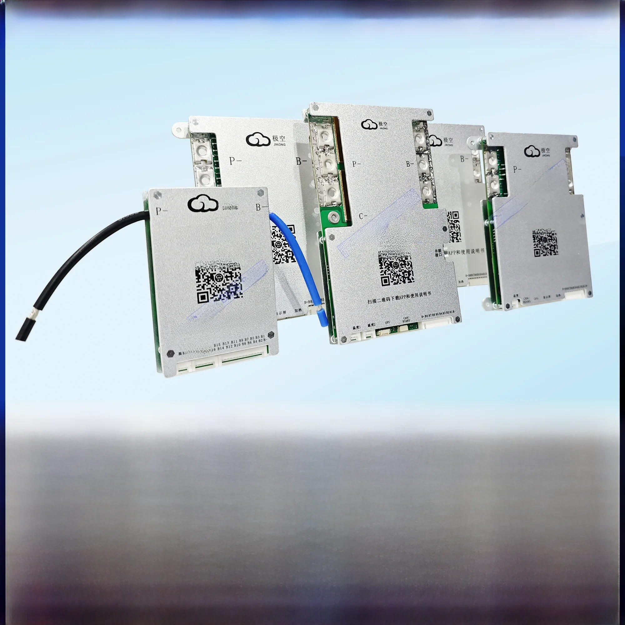 Smart JiKong 3s 4s 5s 6s 7s 8s 12v 24v 40a 100a 200a 300a Inteligente BMS Lifepo4 do akumulatorów litowo-jonowych 18650 JBD 6s24v — zdjęcie produktu 7