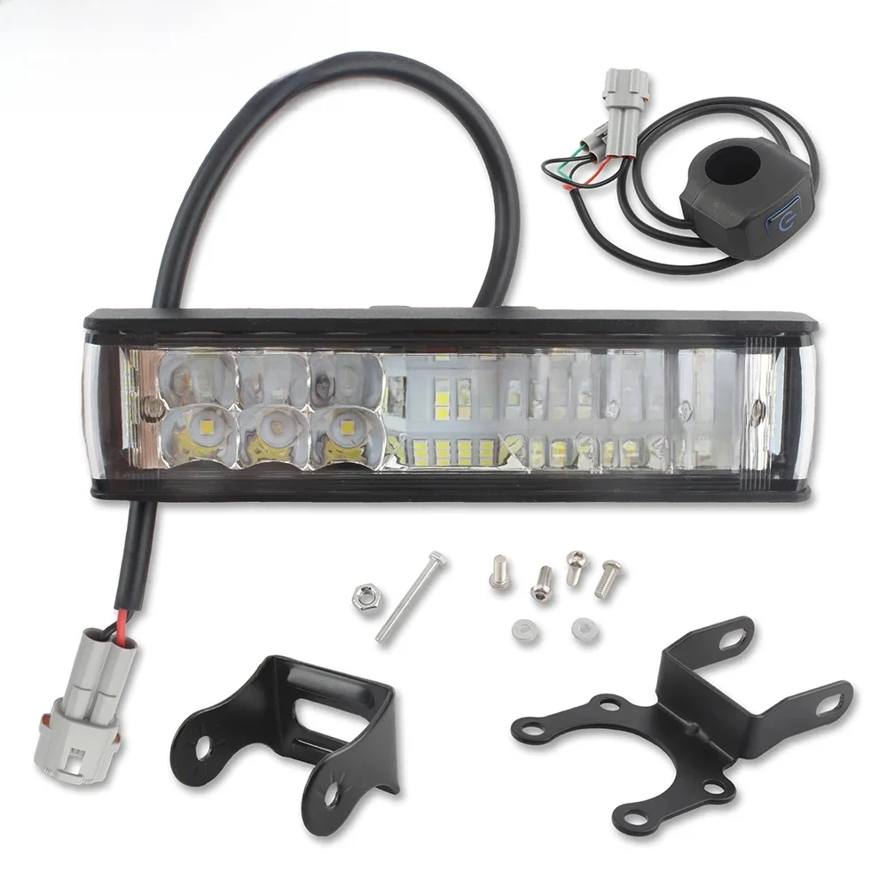 AliExpress NONE For Surron Light Bee X S Ebike Motorcycle Headlight LED Spotlight Dirt Pit Bike Enduro Motocross Modified Parts Free Shipping