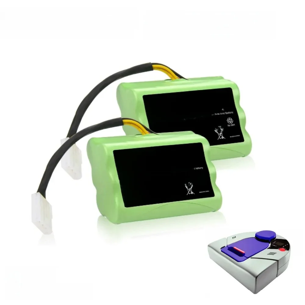 2 pcs 7.2v 4500mAh battery pack for Neato XV-21 XV-11 XV-14 XV-15 robot vacuum cleaner parts neato xv battery signature pro