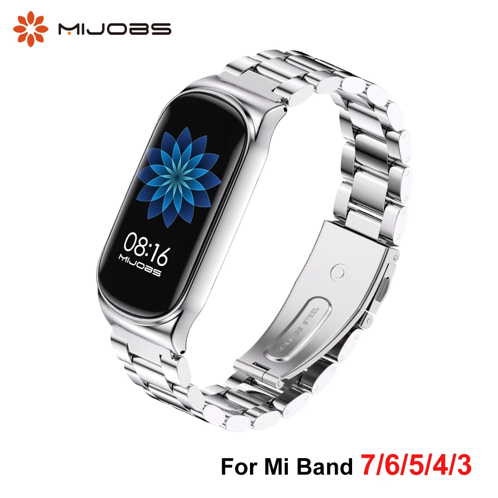 Strap for Mi Band 11 10 9 8 7 6 5 Metal Wrist Strap for Mi Band 10 Bracelet Mi Band 9 Wristband Mi Band 8 Watchband