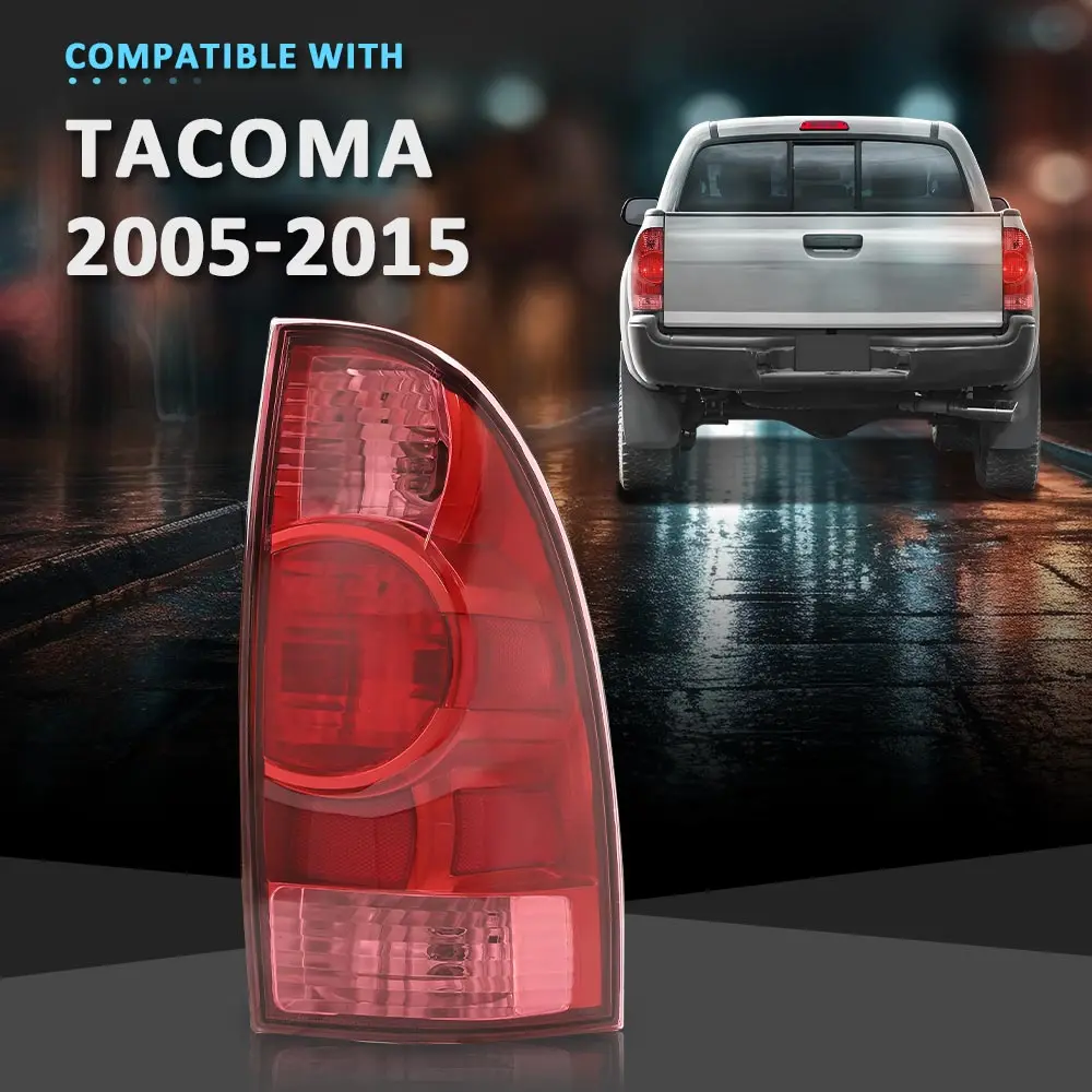

Задний стоп-сигнал, красные линзы, правая сторона пассажира, подходит для Toyota Tacoma 2005-2015, водонепроницаемый, снегозащитный, пылезащитный