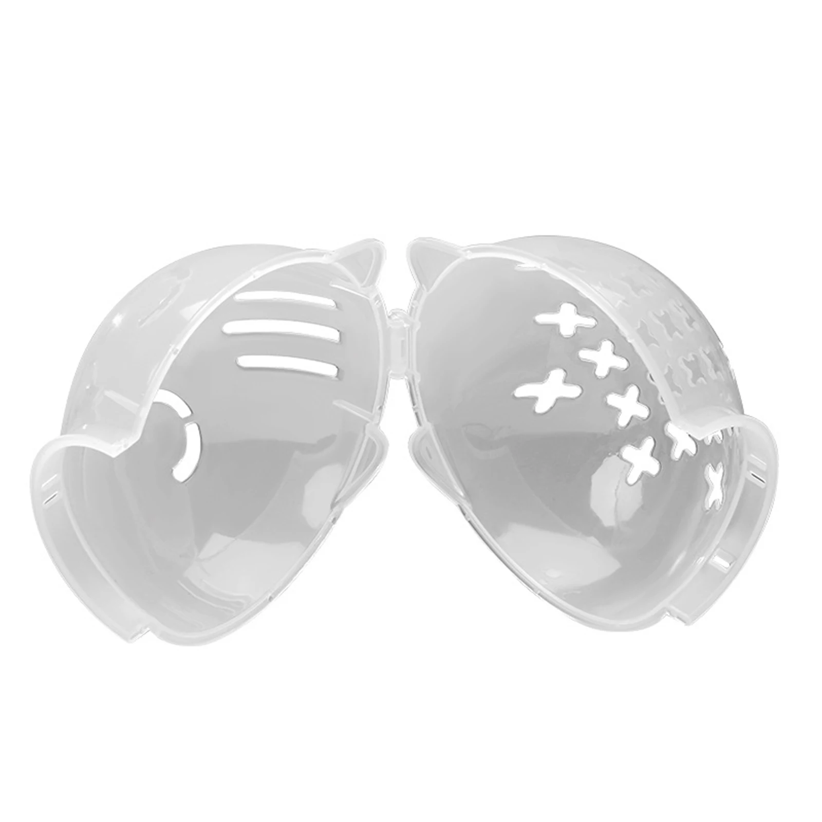 تنفس القط كمامة مكافحة لدغة مكافحة لعق الفضاء هود قناع غطاء القط الاستمالة اكسسوارات ل هريرة حمام الاستمالة لوازم #5