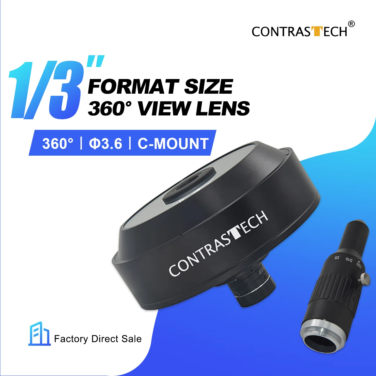 Contrastech 1/3" C-…