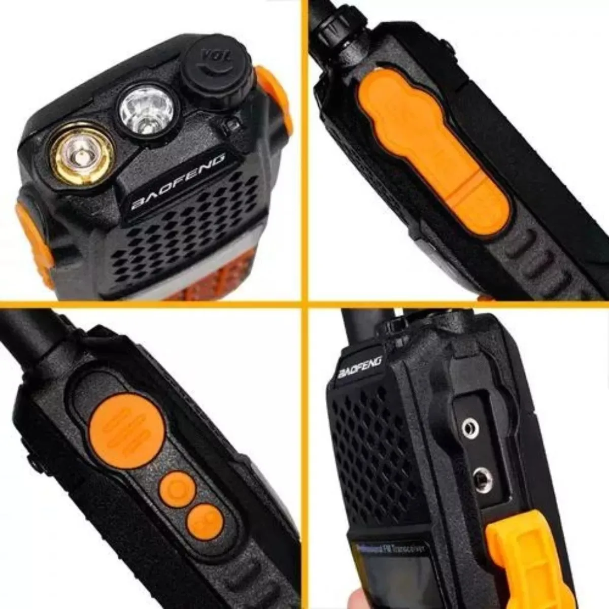 Baofeng UV-6R Ht Radio Communicator Dual Band U/VHF Fm High Frequency Communication Advanced Technology in Your Range