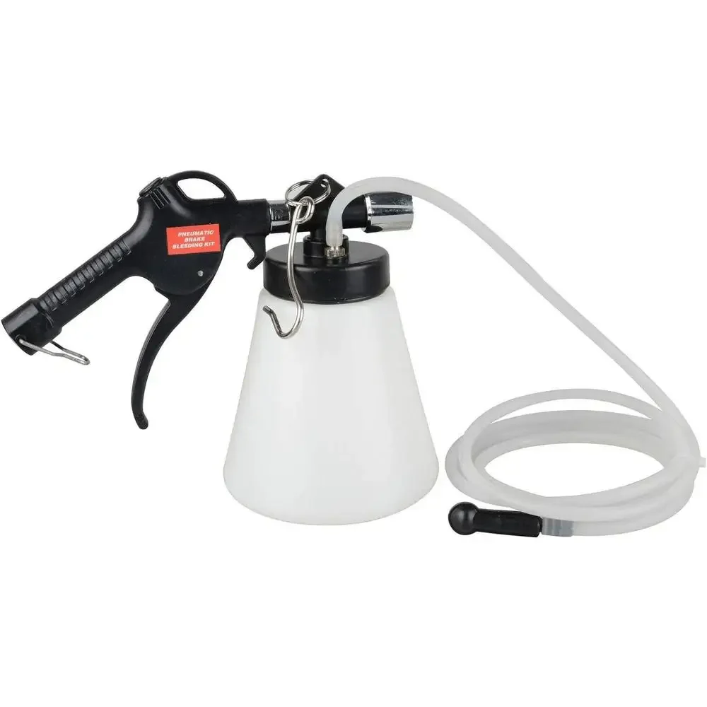 Kit d'outils de purge de liquide de frein pneumatique portatif 1L, extracteur d'air de purge de liquide de frein de voiture, pompe à huile d'embrayage, purge vide Drainé