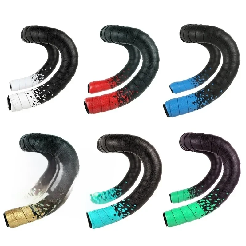 AliExpress NONE Road Bike Tapes Anti Slip Bicycle Handleba Tape Speed Racing Bicycle Handles Wrapper Bar Belt Shock Absorber Handlebar Ribbon