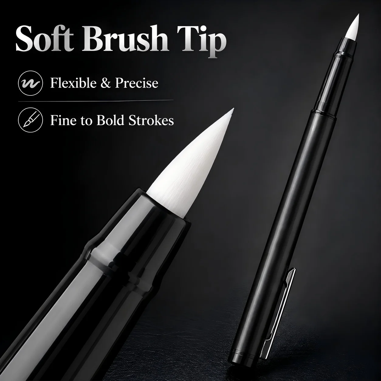 Ink Refillable Hero 98 Soft Tip Brush Pen Hard Soft Dual Purpose Calligraphy Pen Ideal Tool For Practicing Chinese Small Medium
