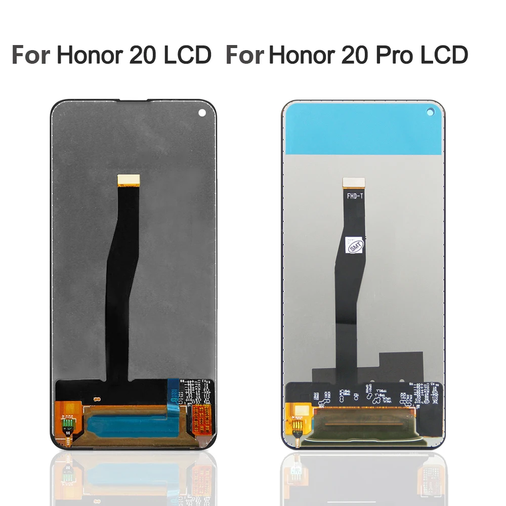 6.26\'\' Display Replacement For Honor 20 Pro LCD Touch Screen Digitizer Assembly With Frame YAL-AL10 YAL-L41 LCD