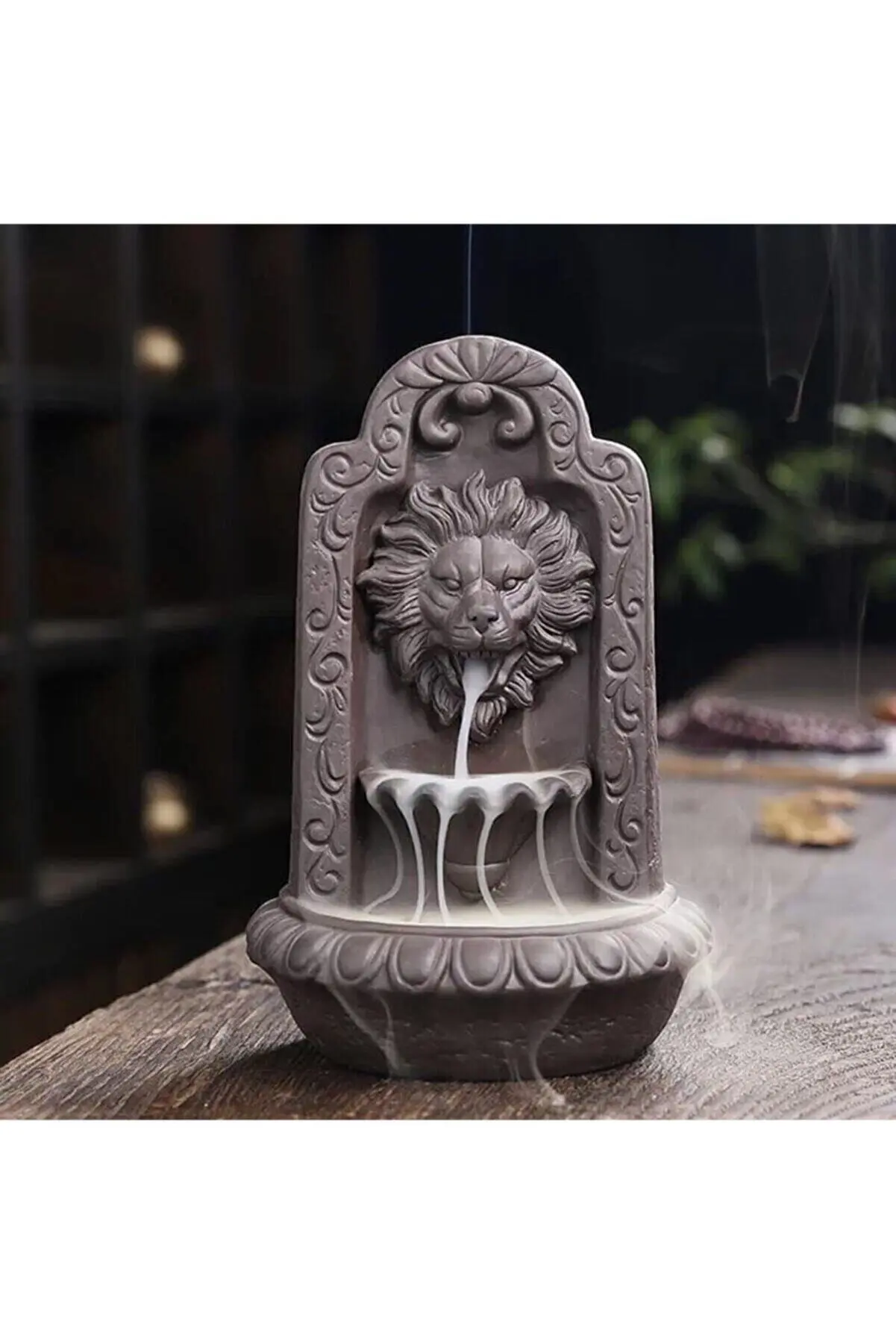 Leon Creative Home Decor Backflow Stick Incense Burner Ceramic Censer Home Room Decoration Use In Home For Fumigation16cm