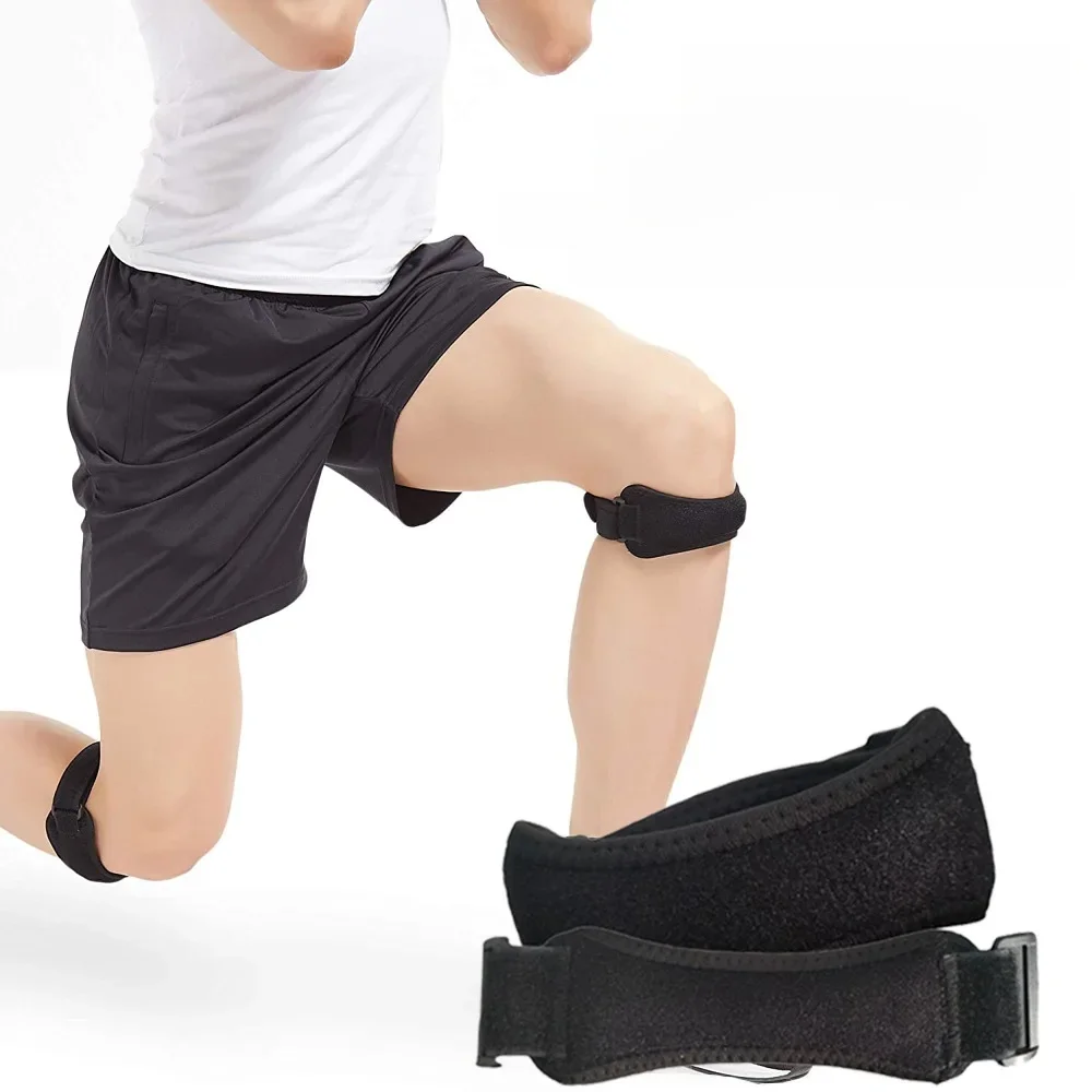 AliExpress WRELS 1Pcs Patella Knee Strap Adjustable  Sports Compression Pads Knee Support for Running Basketball Football Cycling Knee Wrap