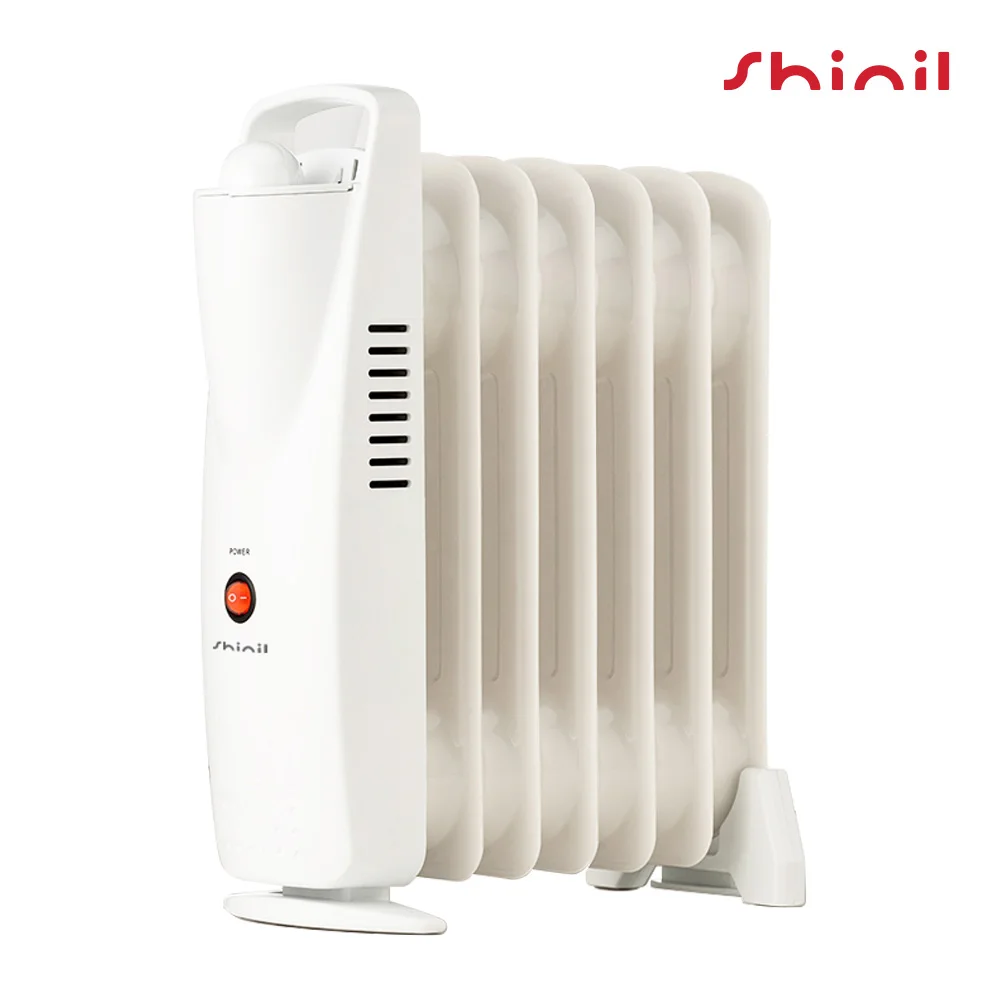 Shinil !! Smokeless, odorless, noiseless!! 7-pin mini radiator electric stove living room living room study room cafe ski resort office bathroom winter heating device