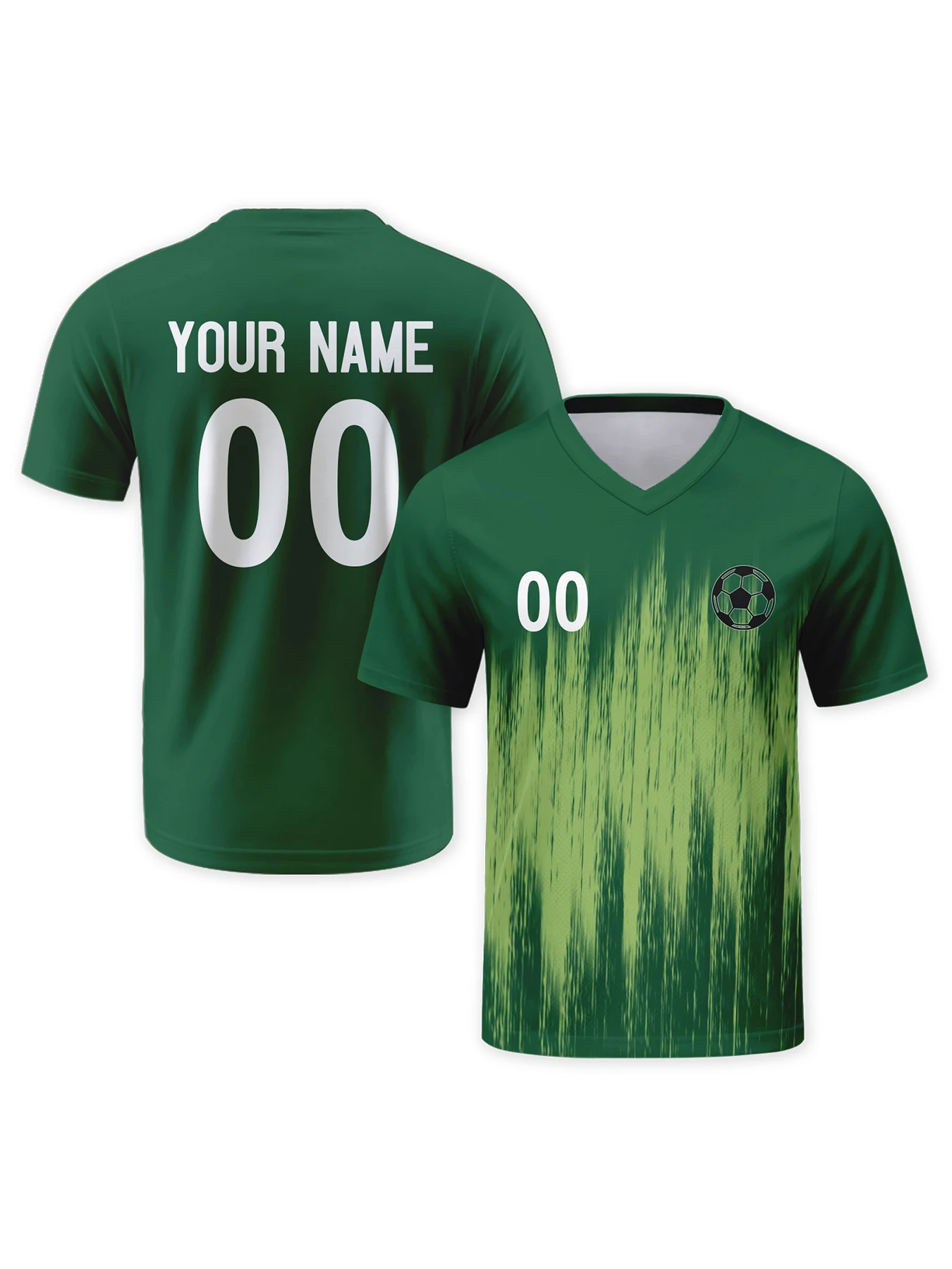 

Рубашка футбольной команды на заказ с логотипом, именем и номером, персонализированная зеленая футбольная майка, футбольный топ, подарки для фанатов для мужчин, молодежи, женщин