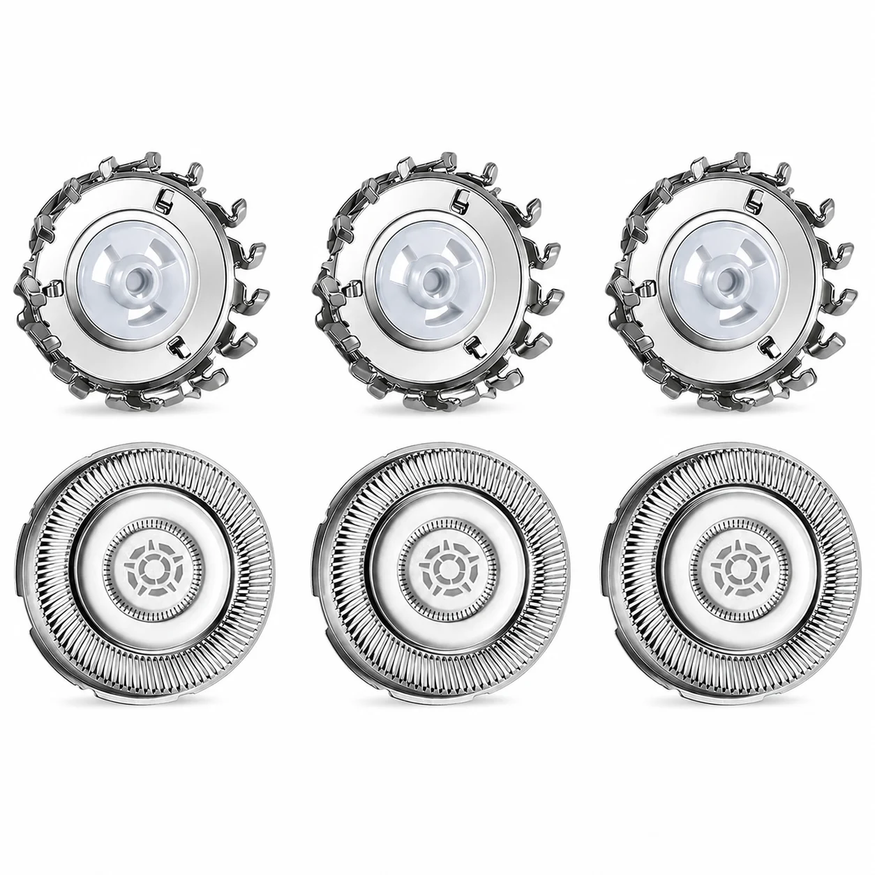 Cabezales de Repuesto SH71 Compatibles con las Afeitadoras Philips S7000 S7xxx S5000 S5xxx S6600 S6800 RQ12/70 RQ12/60 SH60/70 SH70/70 Electr