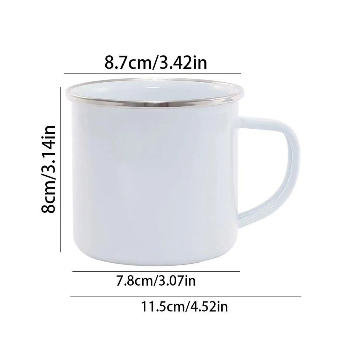 Fashion King Queen Crown Enamel Camping Mug Customized Name Couple Coffee Cup Wedding Bridal Shower Gift,Christmas Gift.
