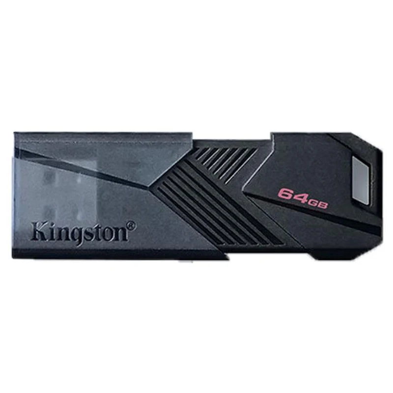 محرك فلاش USB كينجستون 64 جيجابايت 128 جيجابايت 256 جيجابايت USB صغير 3.2 Gen 1 يسهل حملها بيع محرك فلاش أسود للكمبيوتر