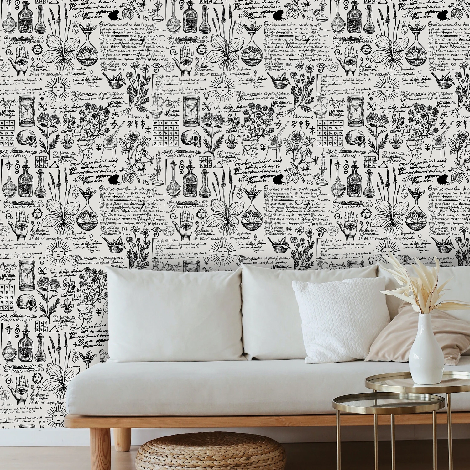 مخطوطة المرايين القديمة الفن خلفية خزانة باب خزانة الملابس جدارية رائعة للإزالة غرفة نوم غرفة المعيشة ديكور المنزل مقاوم للماء