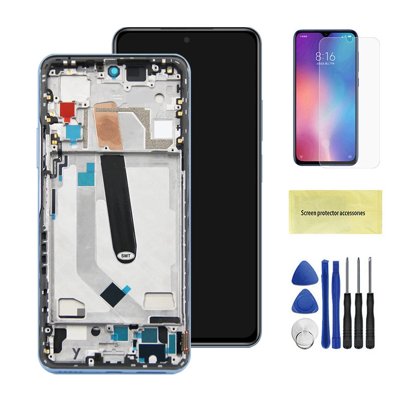 Super Amoled Poco F3 Bildschirmersatz, für Xiaomi Poco F3 M2012K11AG LCD-Display, digitale Touchscreen-Baugruppe für Poco F3 Pro