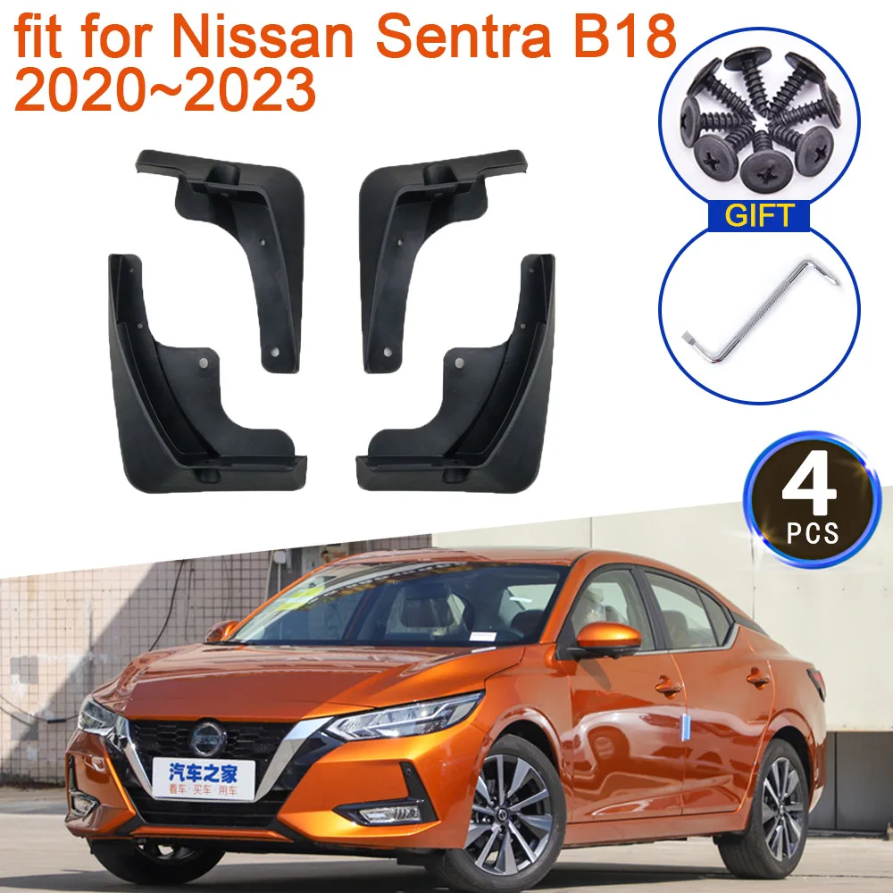 for Nissan Sentra Sylphy B18 2020 2021 2022 2023 Mud Flap Splash Guards Flap Mudguards Fender Front Rear Wheel Accessories Tools