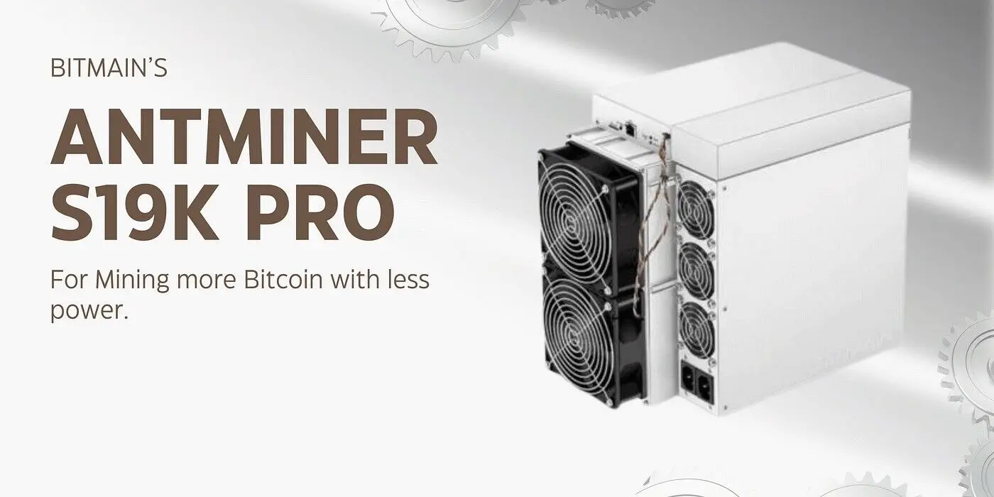 اشتري 3 واحصل على 2 مجانًا جديد Bitmain Antminer S19k Pro 120th/s 2760W Bitcoin Miner مع ضمان السفينة الأمريكية