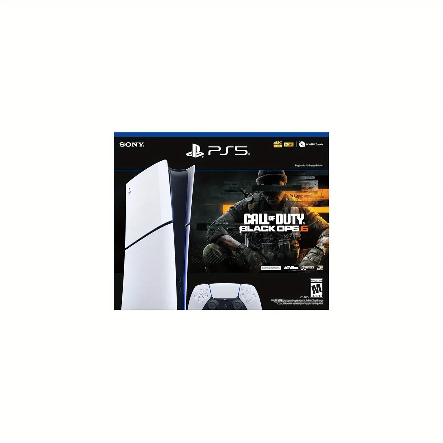 Playstation 5 Digital Edition – Call of Duty: Black Ops 6 Bundle (مجموعة الموديلات – نحيف) #3