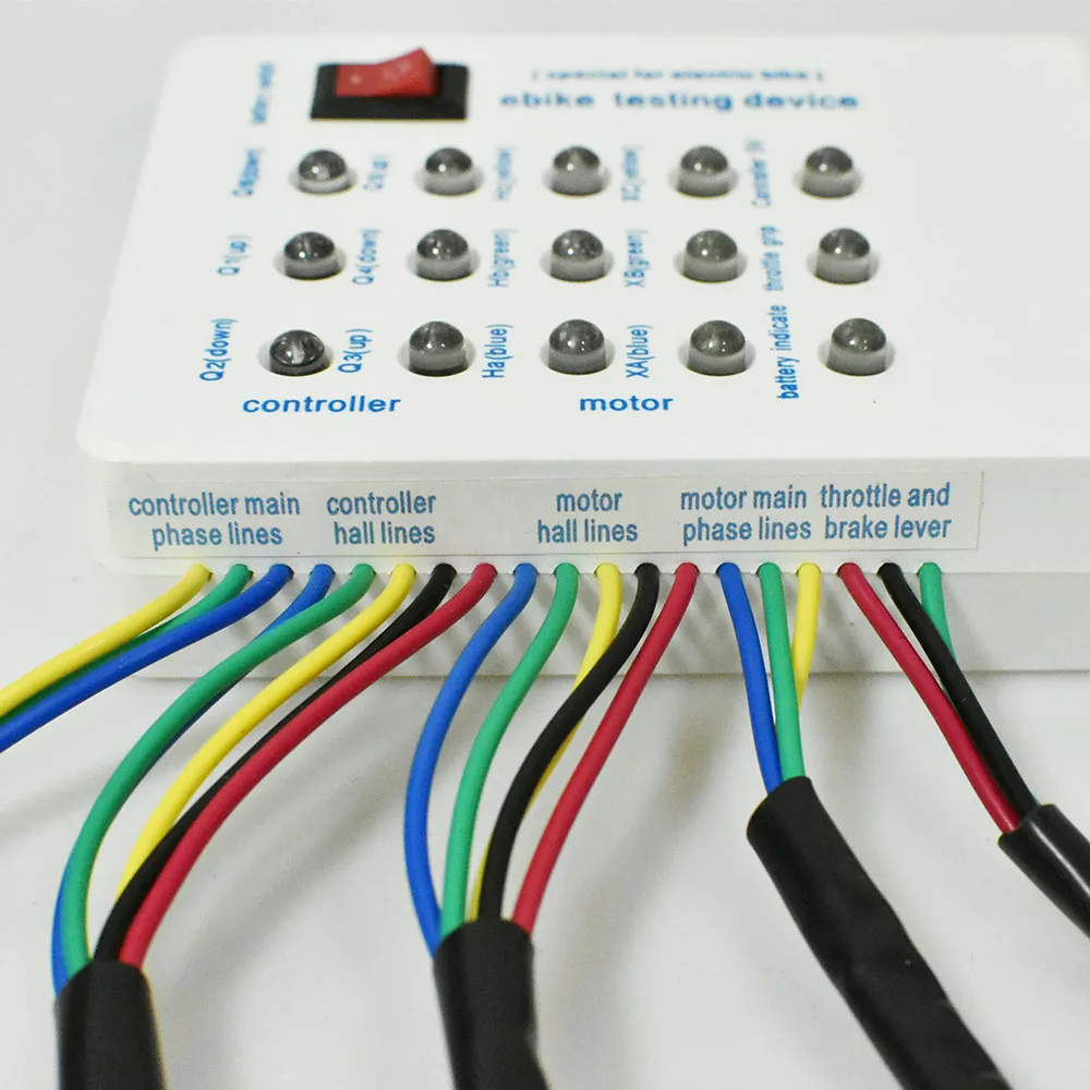 Przyrząd do wykrywania usterek roweru elektrycznego do roweru elektrycznego, urządzenie do testowania kontrolera roweru elektrycznego, tester