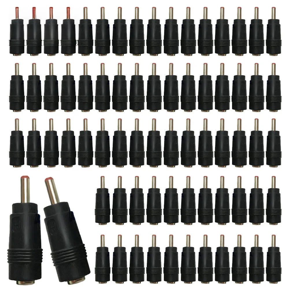 Son Musical 2/14/100/200 pièces adaptateur de connecteur d'alimentation cc 5.5mm x 2.1mm femelle à 3.5mm x 1.35mm adaptateur de prise mâle