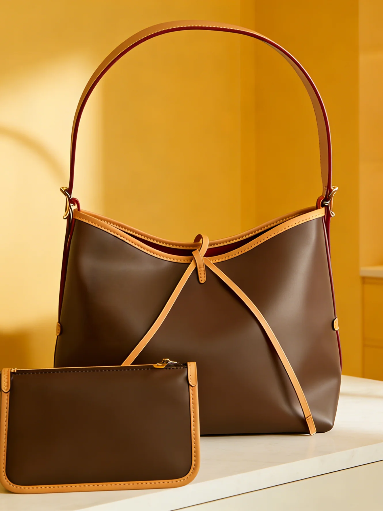 

Women Handbag Stylish Classic Large Capacity Versatile Design Size: 39x30x15cm