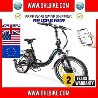 NEW KAISDA K7 Folding Electric Bike Folding 350W Motor 12.5Ah Battery 20*1.95 inch Tire Mountain Bicycle APP Control Moped Ebik