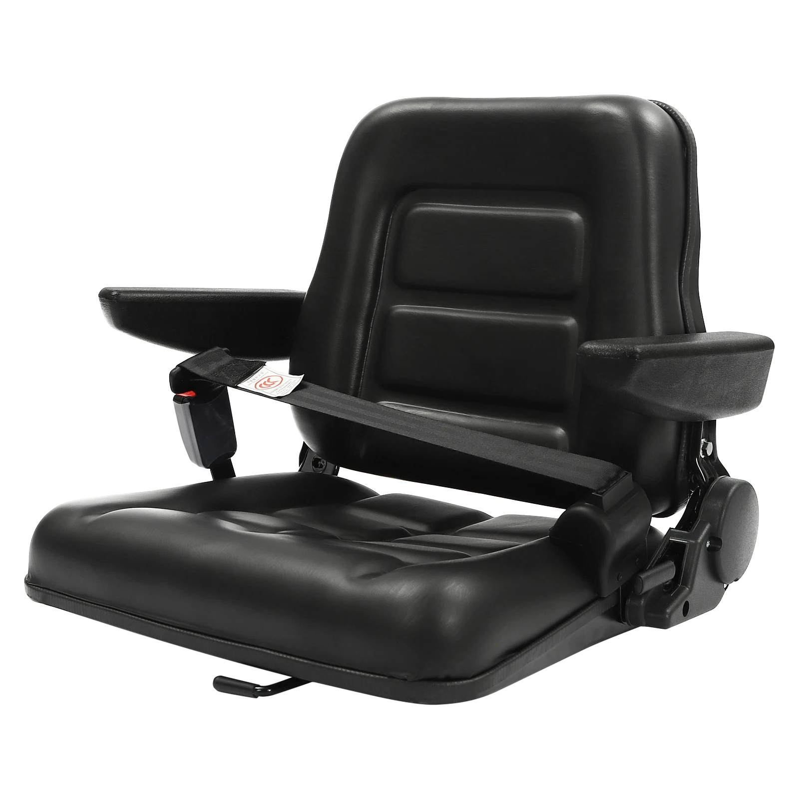 Assento do trator - Força combinada + cinto de segurança automático + apoio de braço