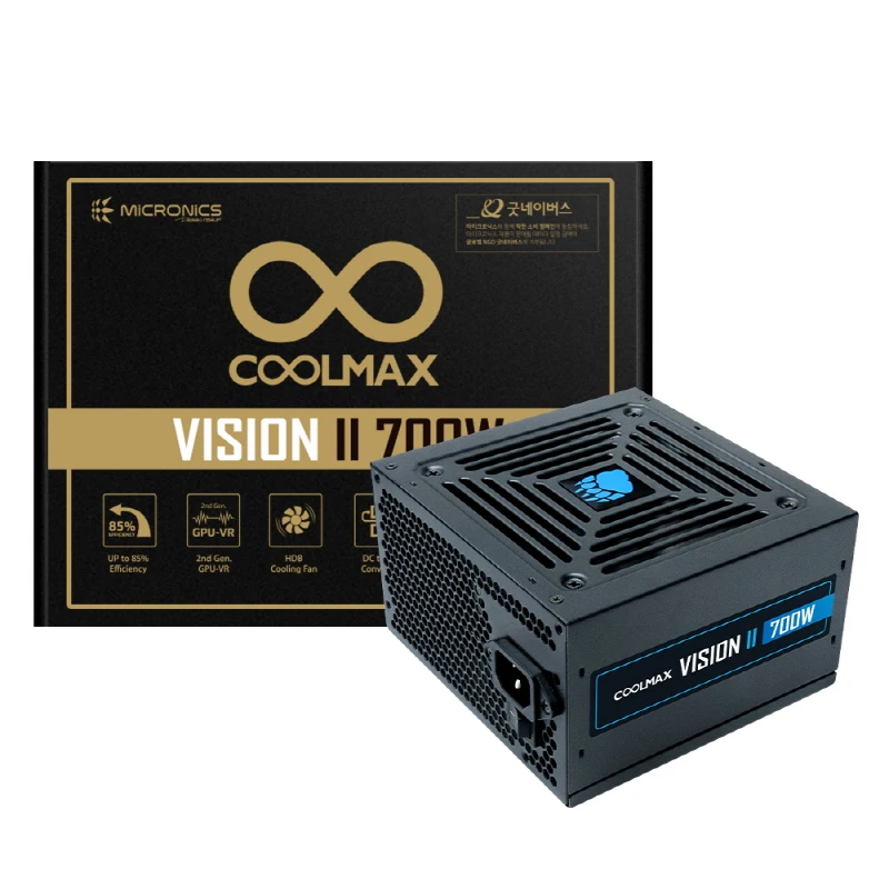 Micronics COOLMAX VISION II 700W ATX Computer Power