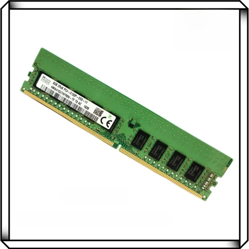 Hynix DDR4 8 GB 2133 P PC4 2133 MHz 2Rx8 Pure ECC UDIMM stacja robocza RAM bez buforowania pamięć serwerowa — zdjęcie produktu 4