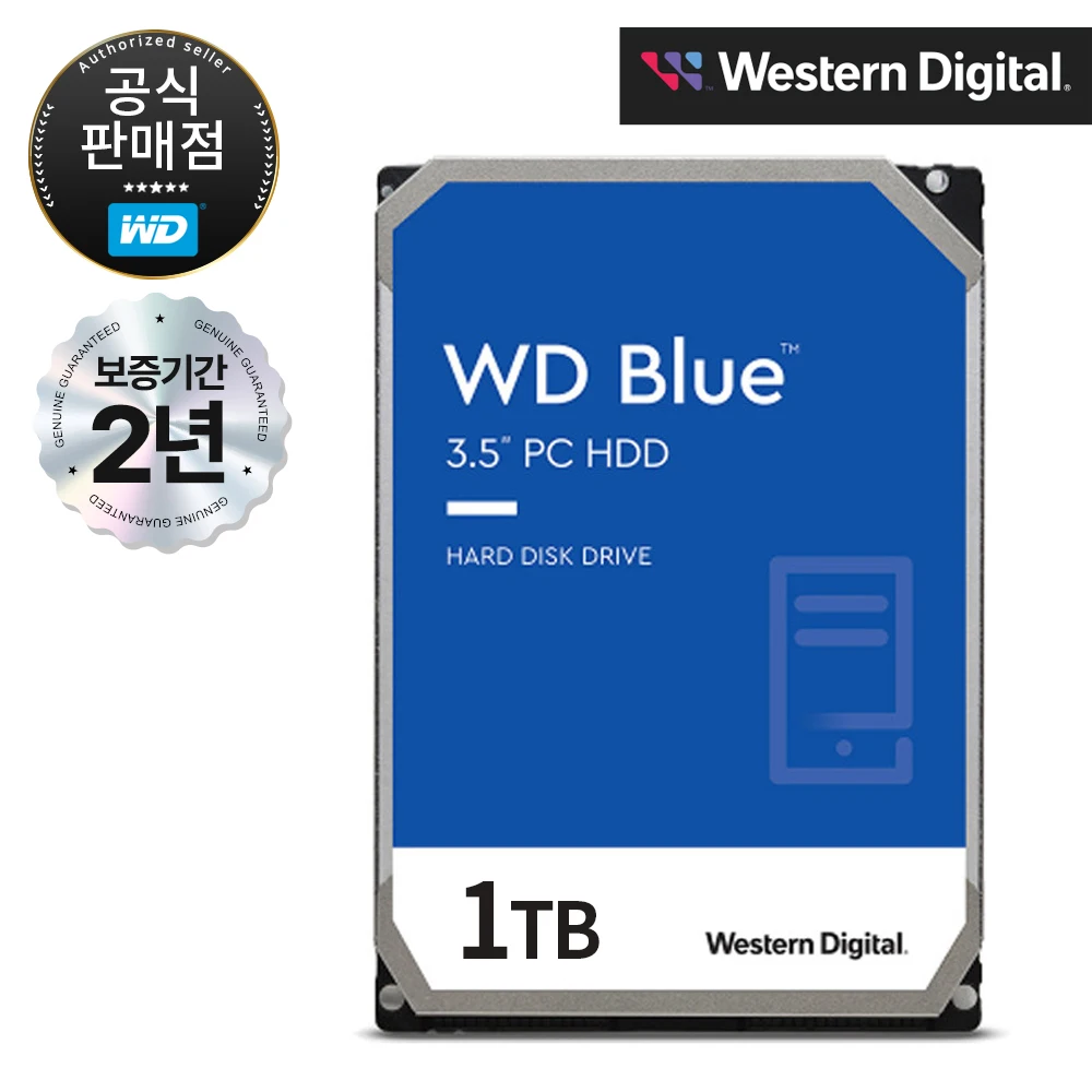 WD Blue 7200/64M (WD10EZEX, 1TB)