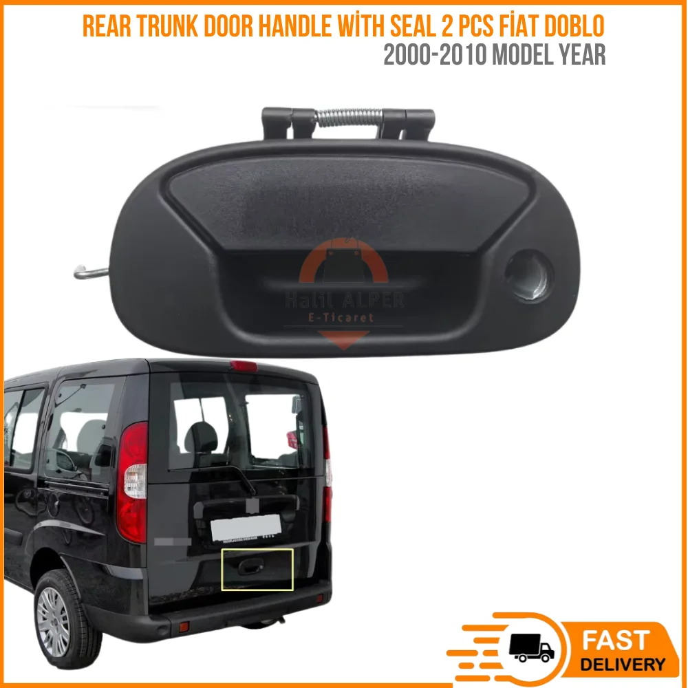 

For 2 piece single door reel hand with seal Fiat Doblo 2000-2010 735331105