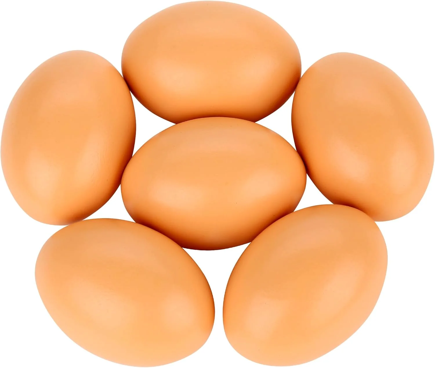 

Набор из 6 деревянных игрушечных яиц, имитация, для детских игр в кухню, игрушечная еда - цвет под натуральное дерево, бренд: Fane