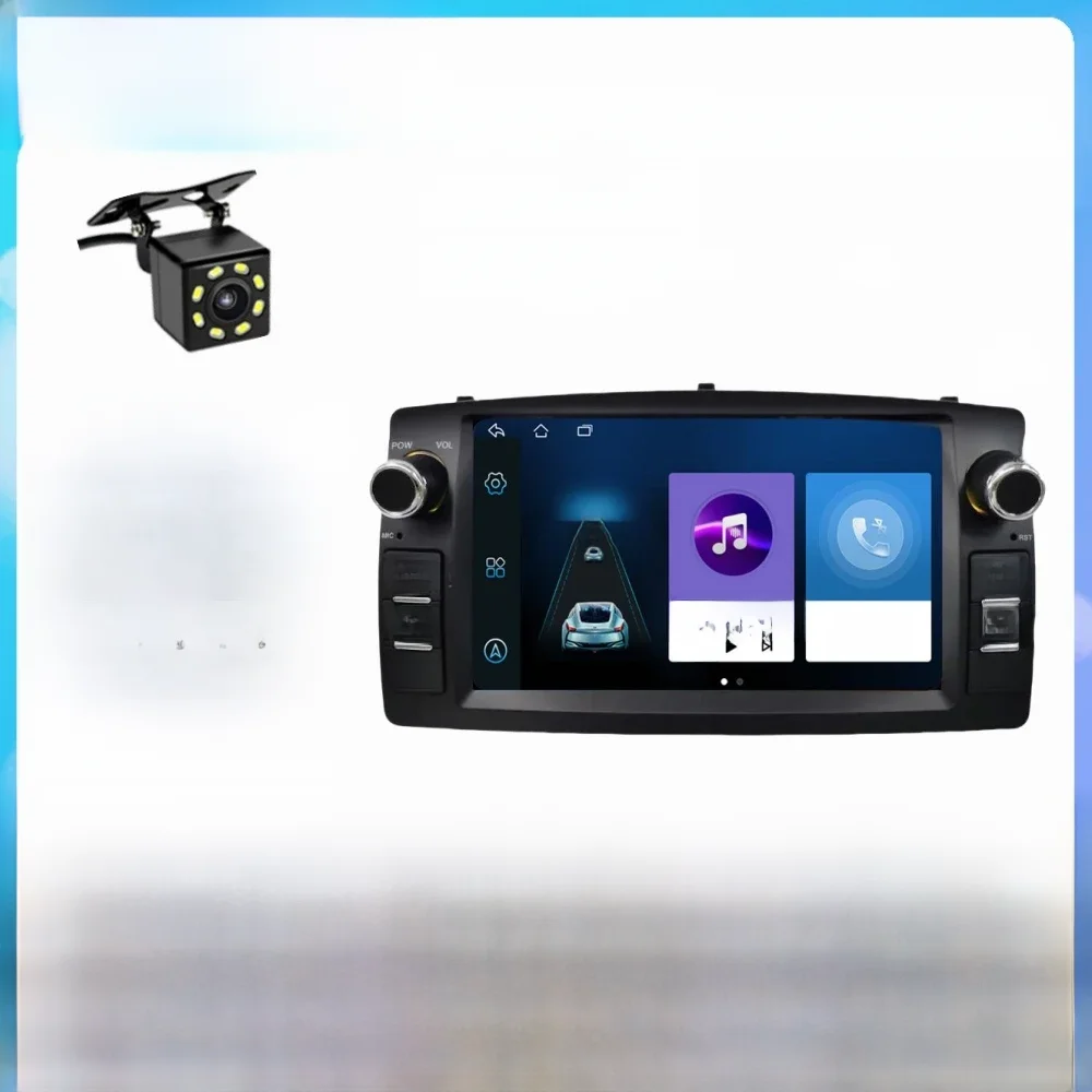 Autoradio Android Voor Toyota Corolla E120 2003-2006 BYD F3 Carplay Multimedia 7 ''Player 2Din Autoaudio Head unit Navigatie GPS - afbeelding 2