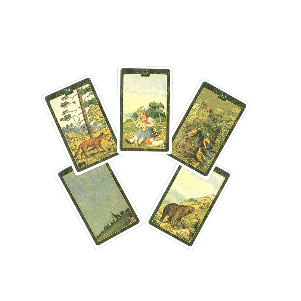 Novo lenormand oracle cartões tarô para iniciantes completo espanhol tarô cartões francês italiano inglês alemão com guia