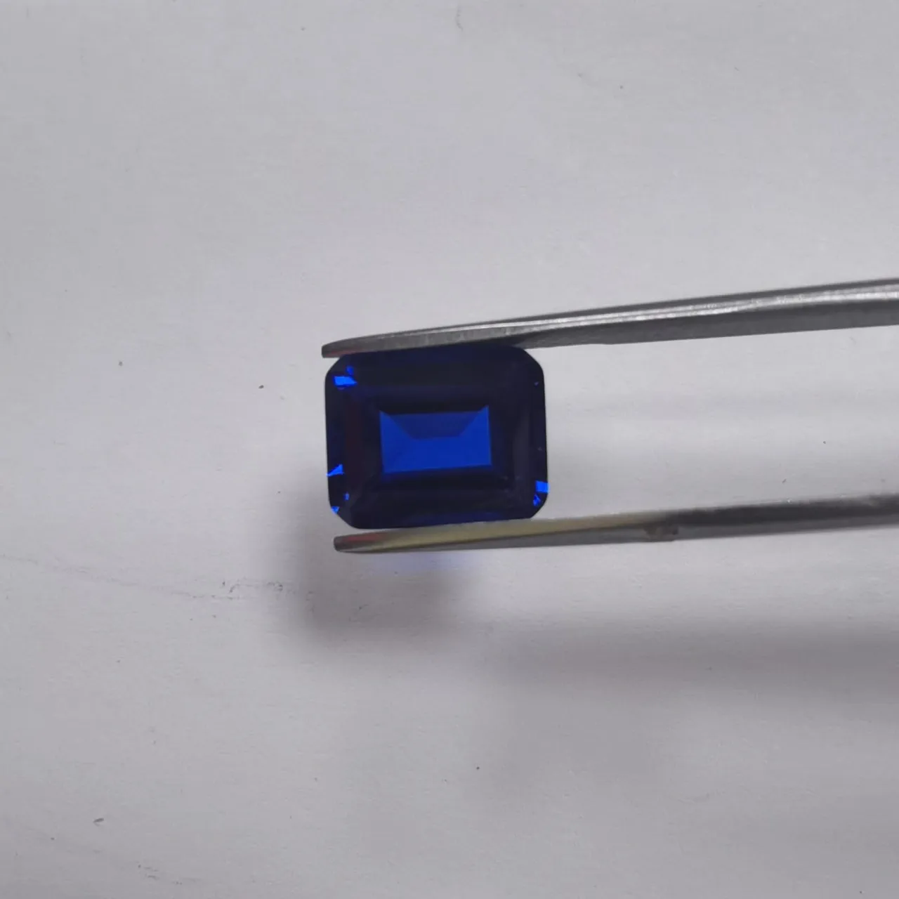 Natural Sapphire Emerald Cut Large Size 15×20mm 25ct VVS Loose Gemstones for Jewelry Making Exquisite Gems