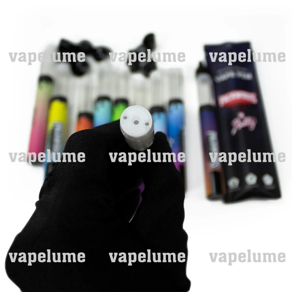 Packwoods Disposable Vape Empty Cigarettes Electronic Display Screen Mod USB Charging Vaper Pen Plastic Opp Pouches Paper Box