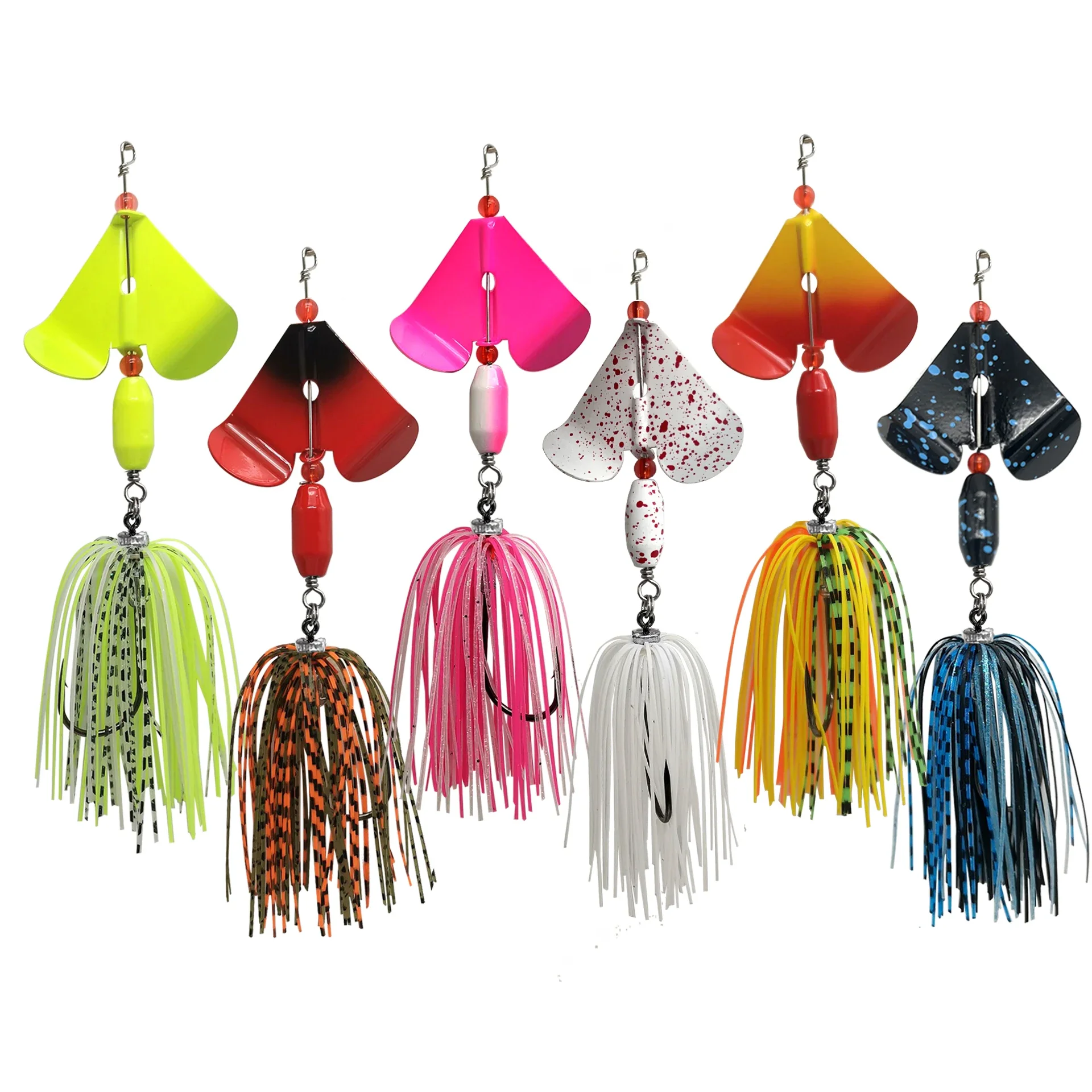 2022 nouveauté Mycena 18G spinner appât pêche leurre molette lame Chatter appât danseur Buzzbait pour bar brochet