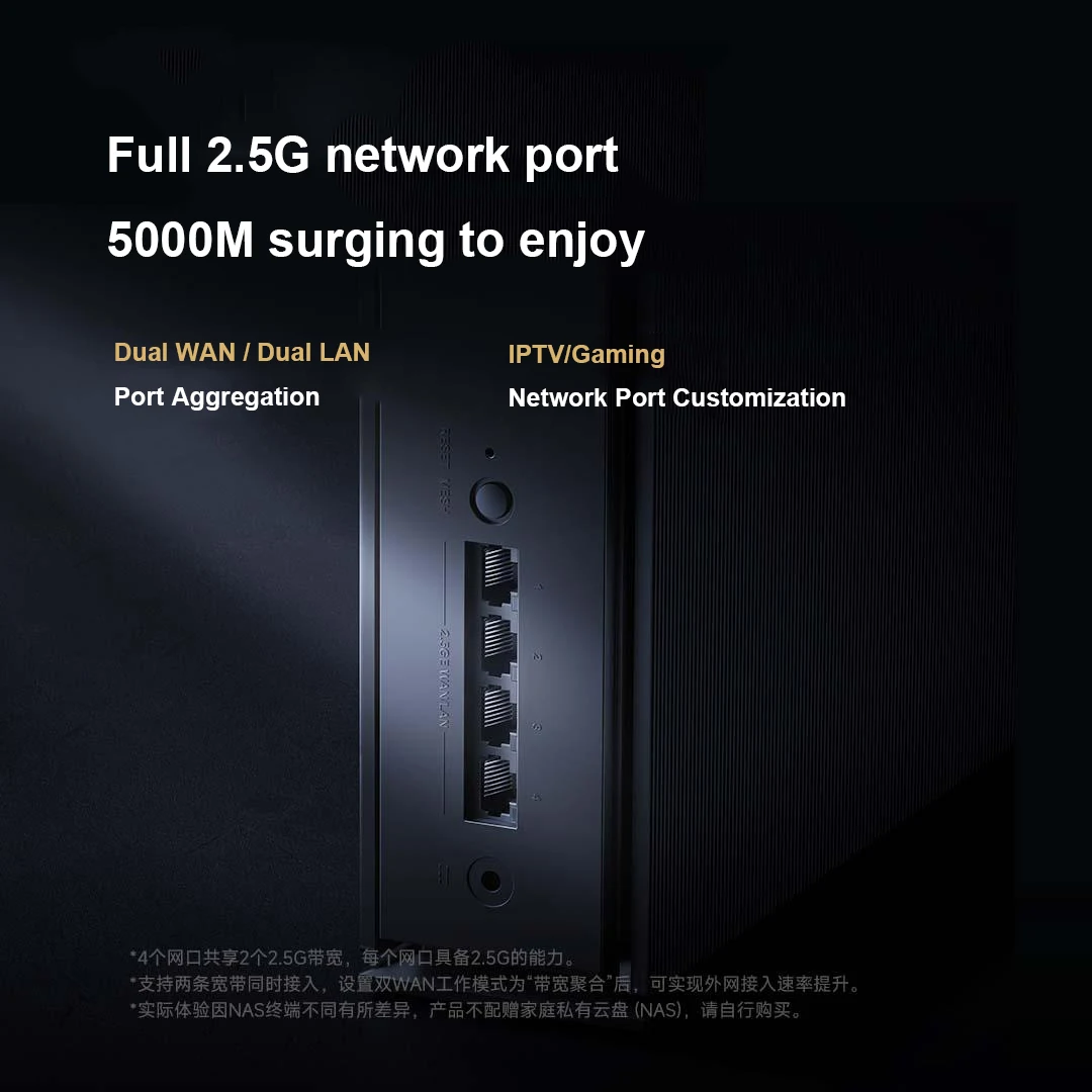 جهاز توجيه IPTV ببوابة Xiaomi-Hub ، BE6500 Pro ، منفذ إيثرنت G ، ذاكرة كبيرة 1GB ، OFDMA ، IPV6 ، WPA3 ، مودم مكرر ، مكبر صوت للإشارة