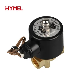 전기 솔레노이드 밸브 공압식 일반적으로 닫힘형 물 오일 공기용 - 다양한 크기 가능 12V 24V 220V 110V