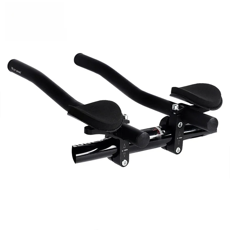 AliExpress West Biking WEST BIKING Bicycle Rest TT Handlebar Clip on Aero Bars Handlebar Extension Triathlon Aerobars MTB Road Bike Cycling Handlebars