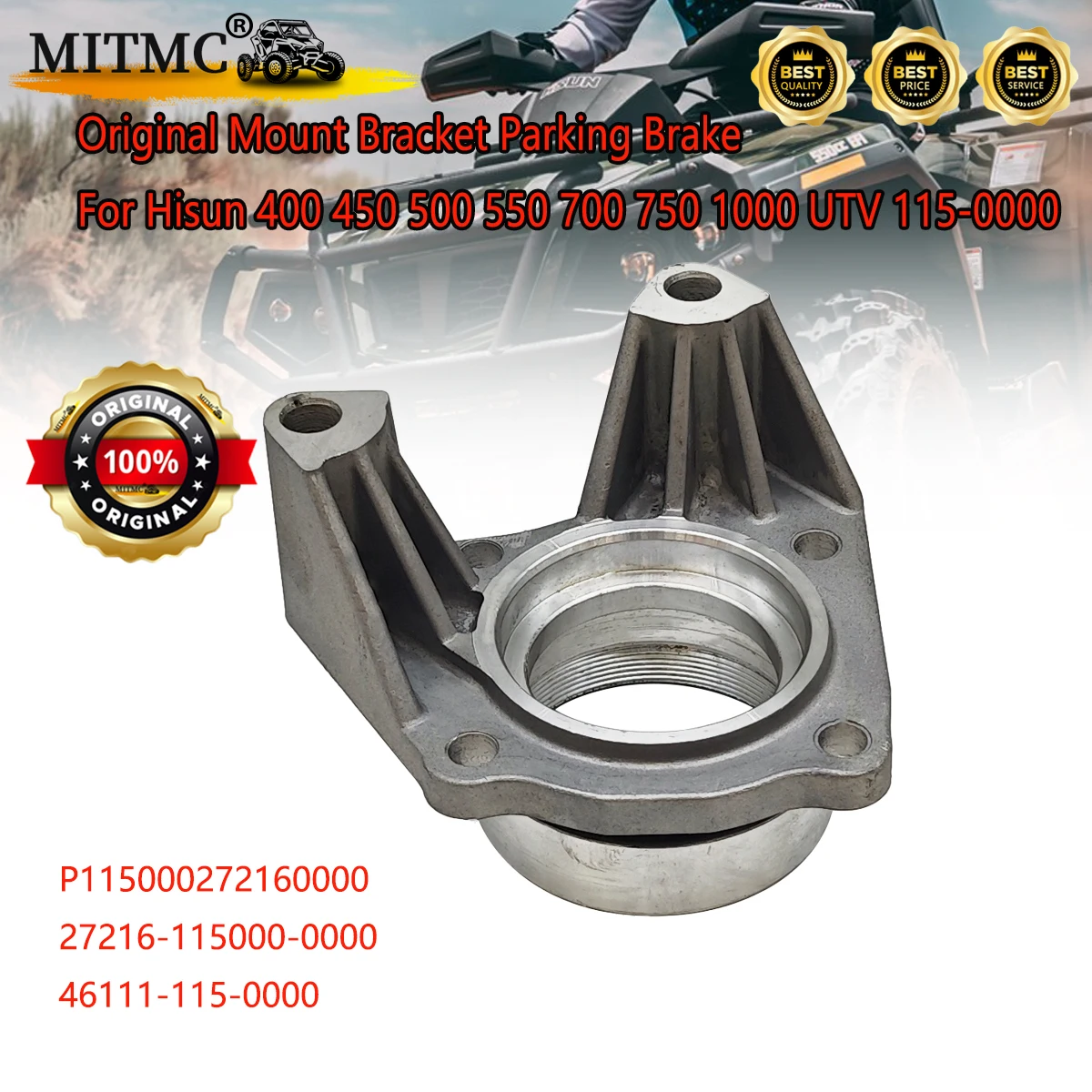 ヒスン400-450-500-550-700-750-1000-utv用マウントブラケットパーキングブレーキ-27216-115000-0000-p115000272160000-46111-115-0000