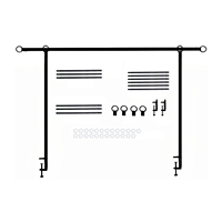 Adjustable Over The Table Arch Stand Kit DIY Party Backdrop Stand for Thanksgiving Anniversary Wedding Xmas New Year Party