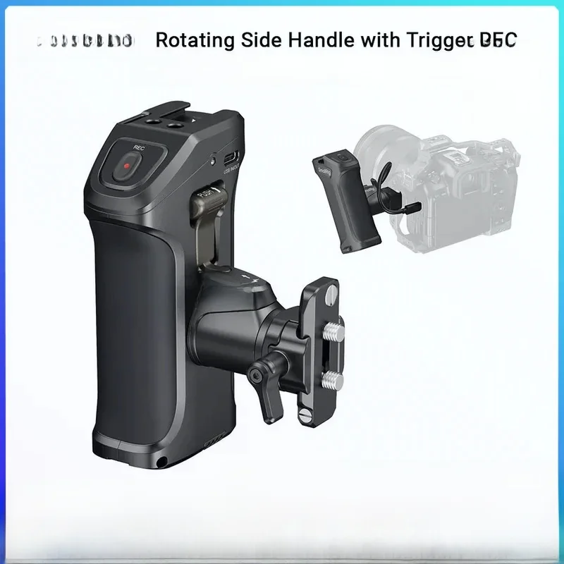 SMALLRIG-Poignée Latérale Rotative avec Déclencheur REC pour IL, Appareil Photo Design BlackReservations, Support Rotatif PD, Charge Rapide-5235