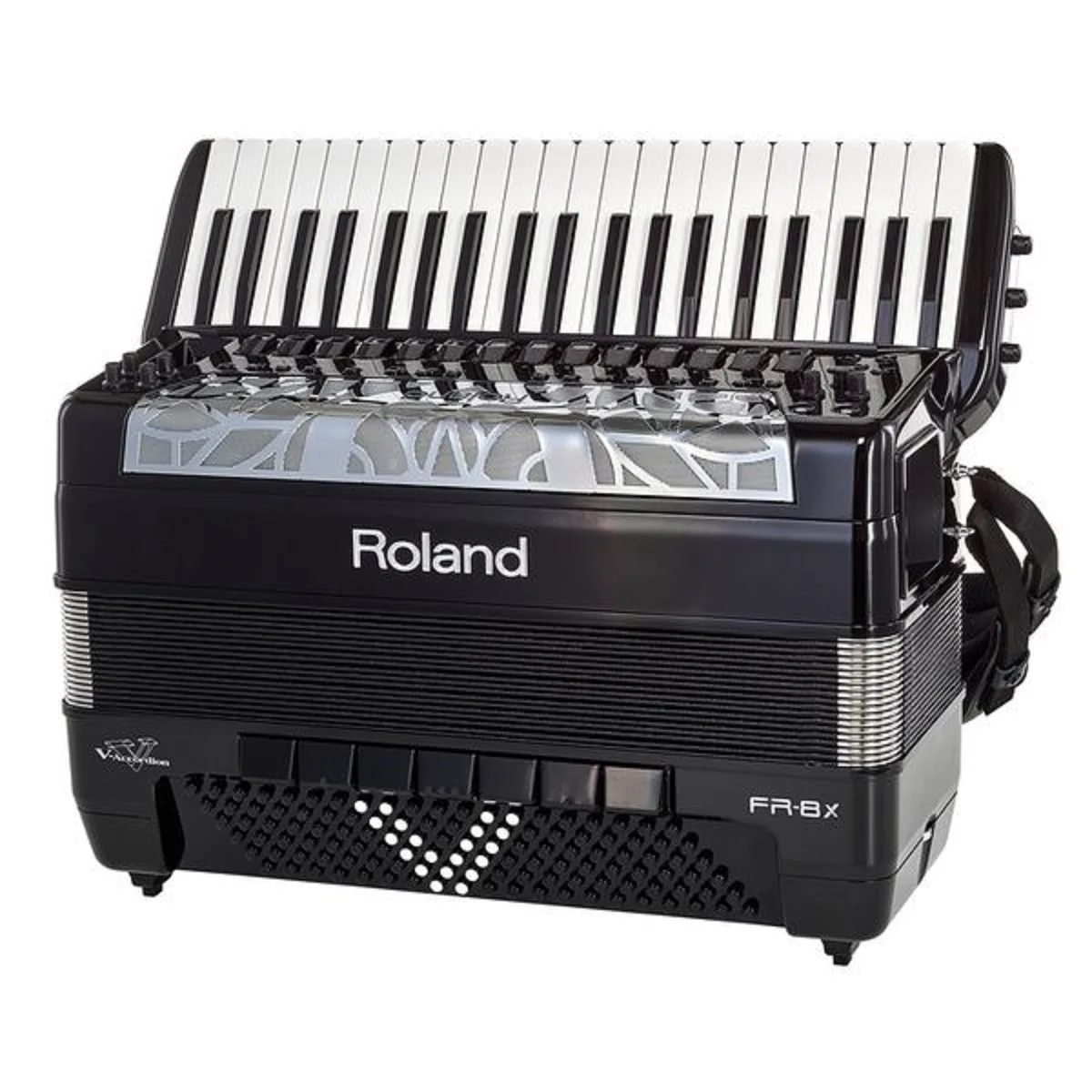 Penjualan terbaru untuk Roland v-ordion FR-8X harga grosir akordion elektronik hitam