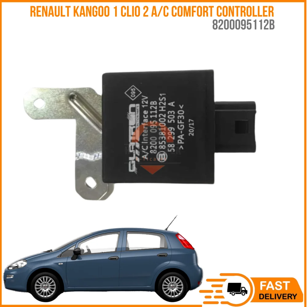 For Renault Kangoo 1 Clio 2 A/C Comfort Controller 8200095112B 8 Pin Fast Shipment High Quality Spare Parts auto parts