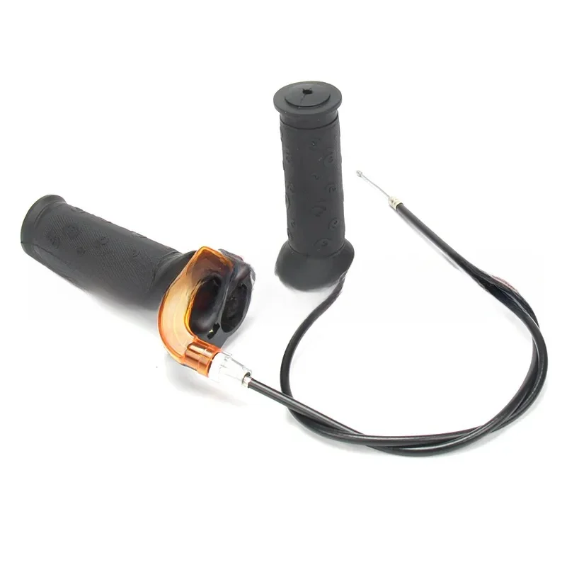 AliExpress Gas Carburetor Throttle Cable Twist Handle Grips For 2 Stroke 47cc 49cc Mini Moto Dirt ATV Quad Super Pocket Bike